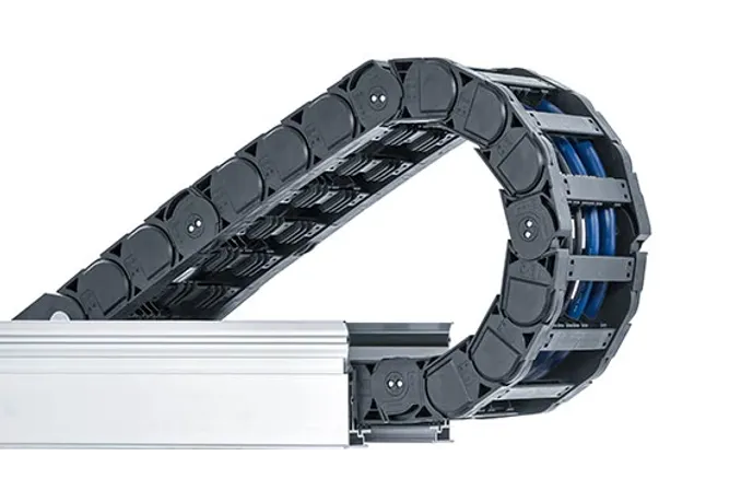 Electric Chain Examples The alternative to cable trolleys: Energy chain systems | igus®