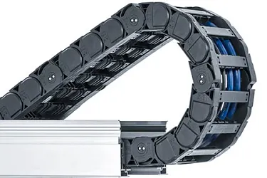 Energy chains systems instead of motor cable drums | igus®