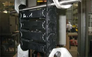 Test setup in the igus® laboratory