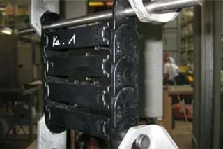 Test setup in the igus® laboratory