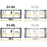 Meer bruikbare ruimte voor de E4.1L