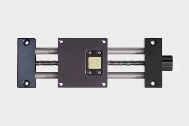 Linear system with lead screw drive for horizontal applications