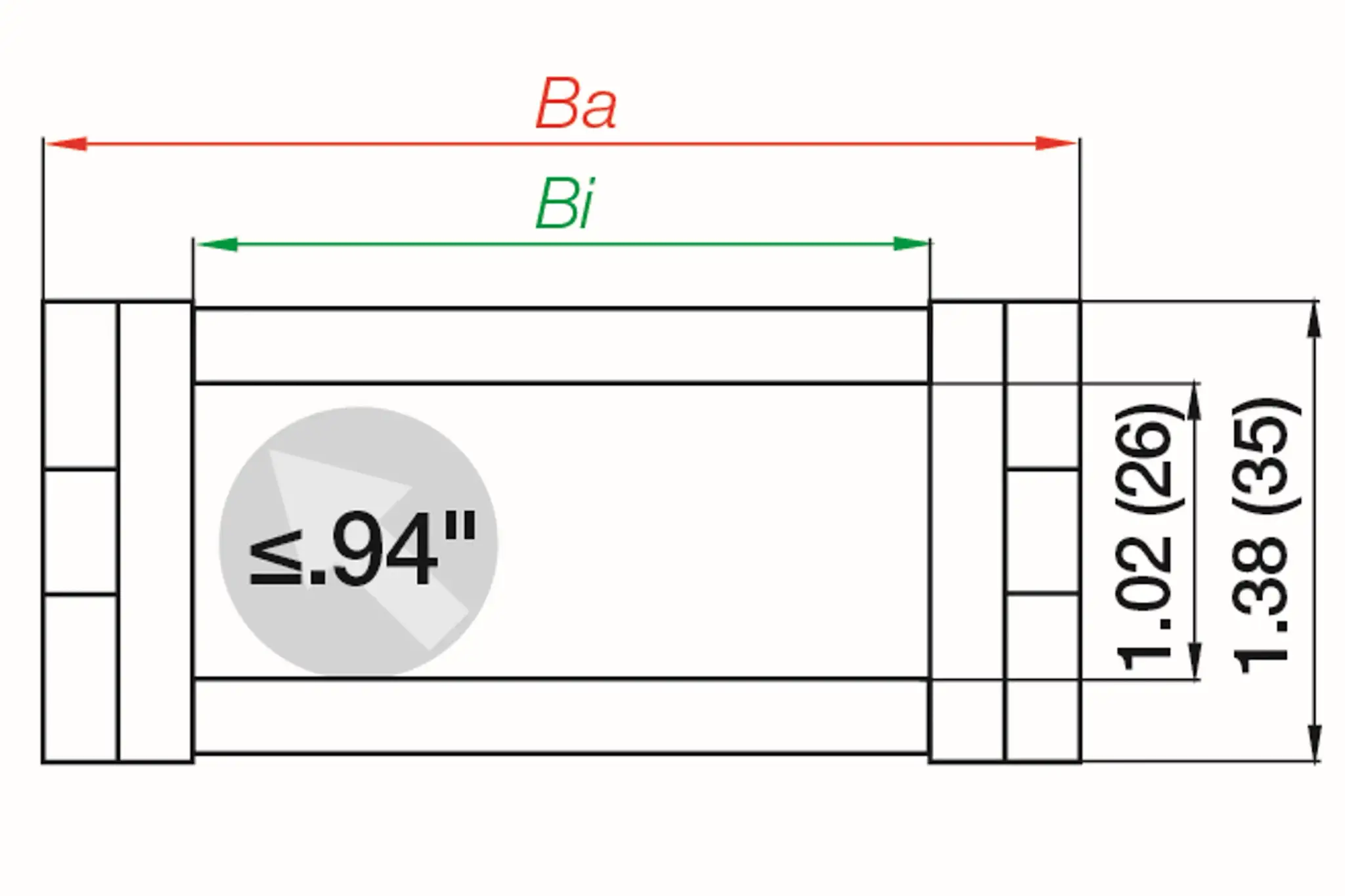 E2I.26.025.048.0 technical drawing
