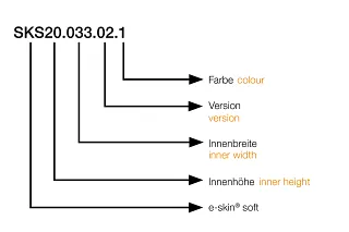 Référence e-skin soft