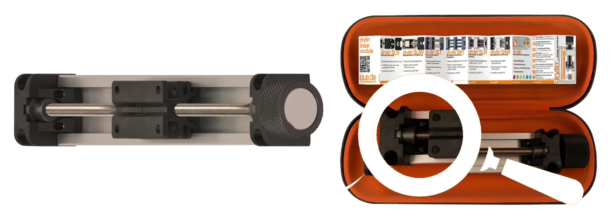 Echantillon de système d'entraînement drylin