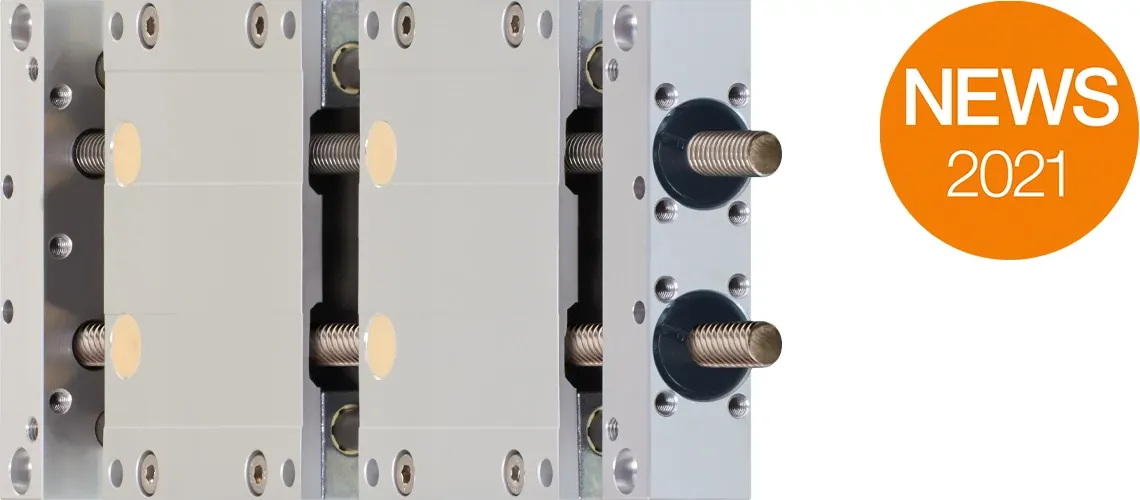 SLWT linear module with double carriages