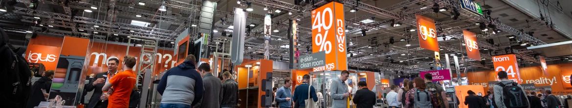 Najważniejsze wydarzenia targowe - targi - igus