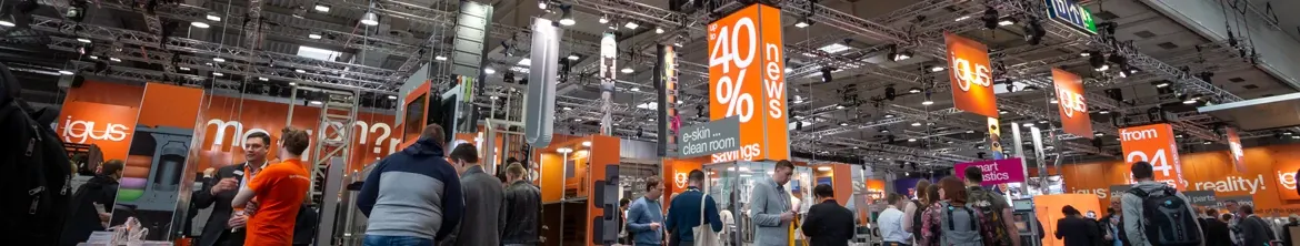 Najważniejsze wydarzenia targowe - targi - igus