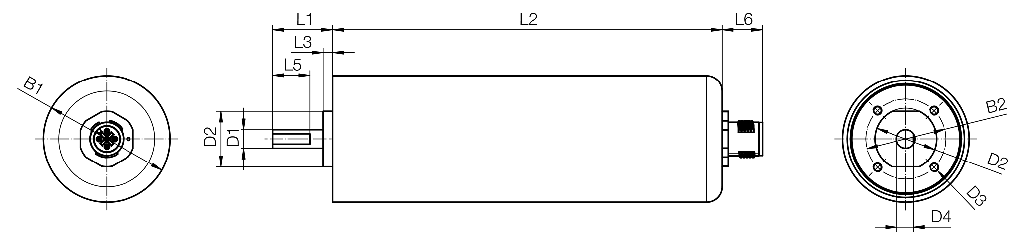 MOT-DC-36-M-A-D technical drawing