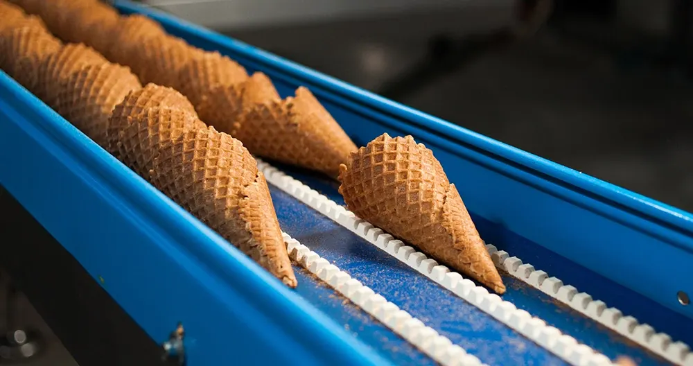 用於與食品接觸的平面軸承