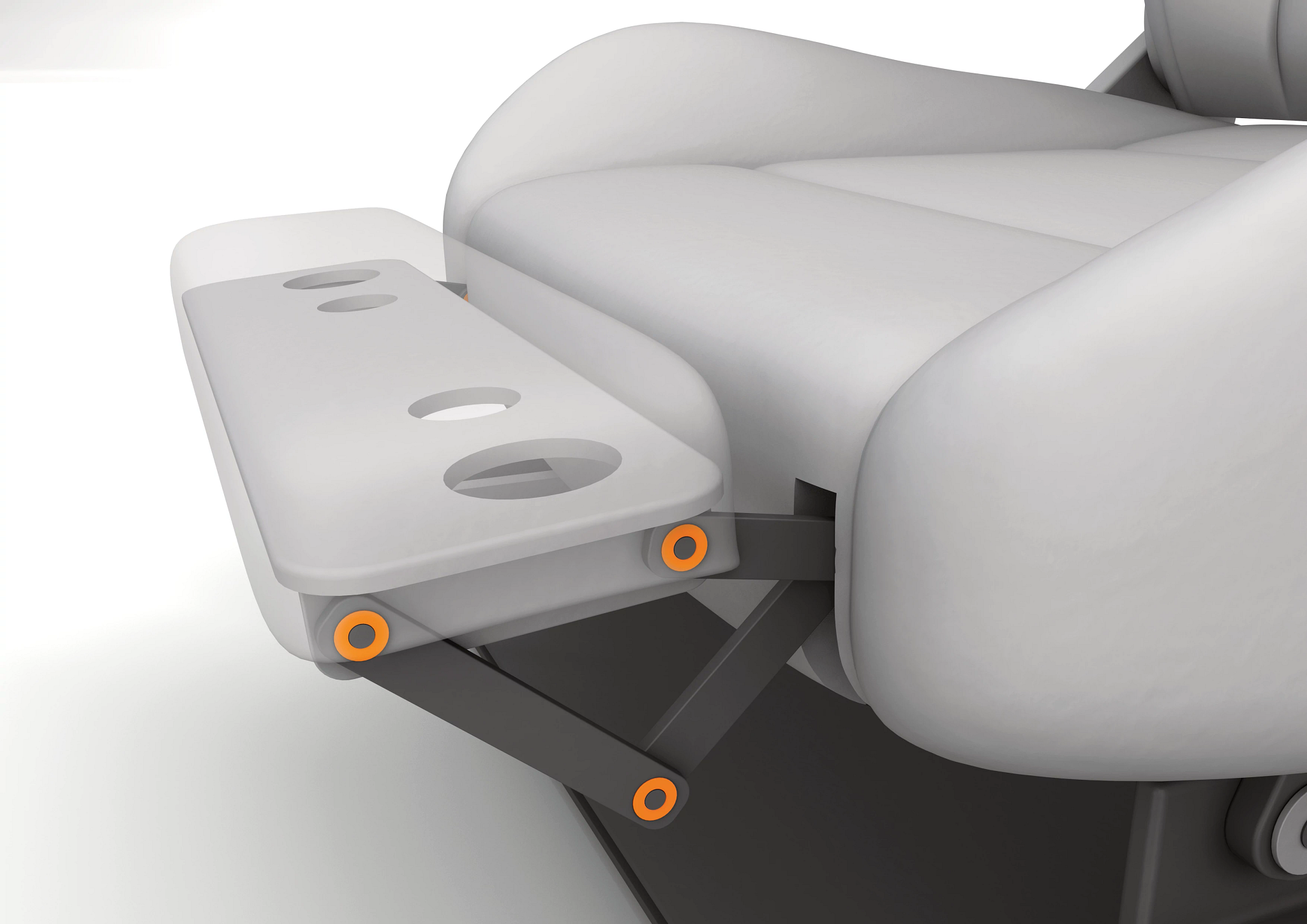 자동차 시트에 적용되는 iglidur 플레인 베어링