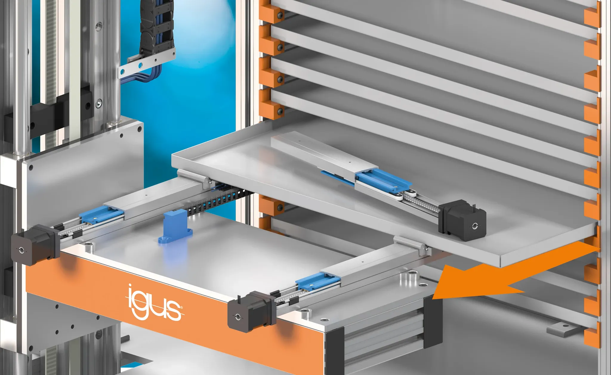 The ultra-compact electric telescopic extension slide from igus ...