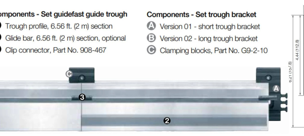 Reduce Installation Time with guidefast® Guide Troughs | igus®