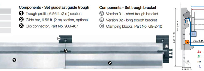 Reduce Installation Time with guidefast® Guide Troughs | igus®
