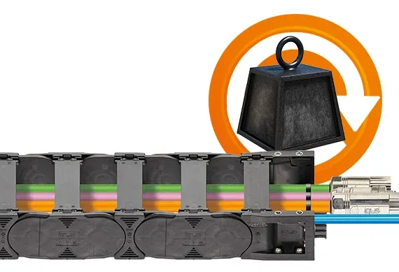 Gewichtsbesparende energiekettingsystemen