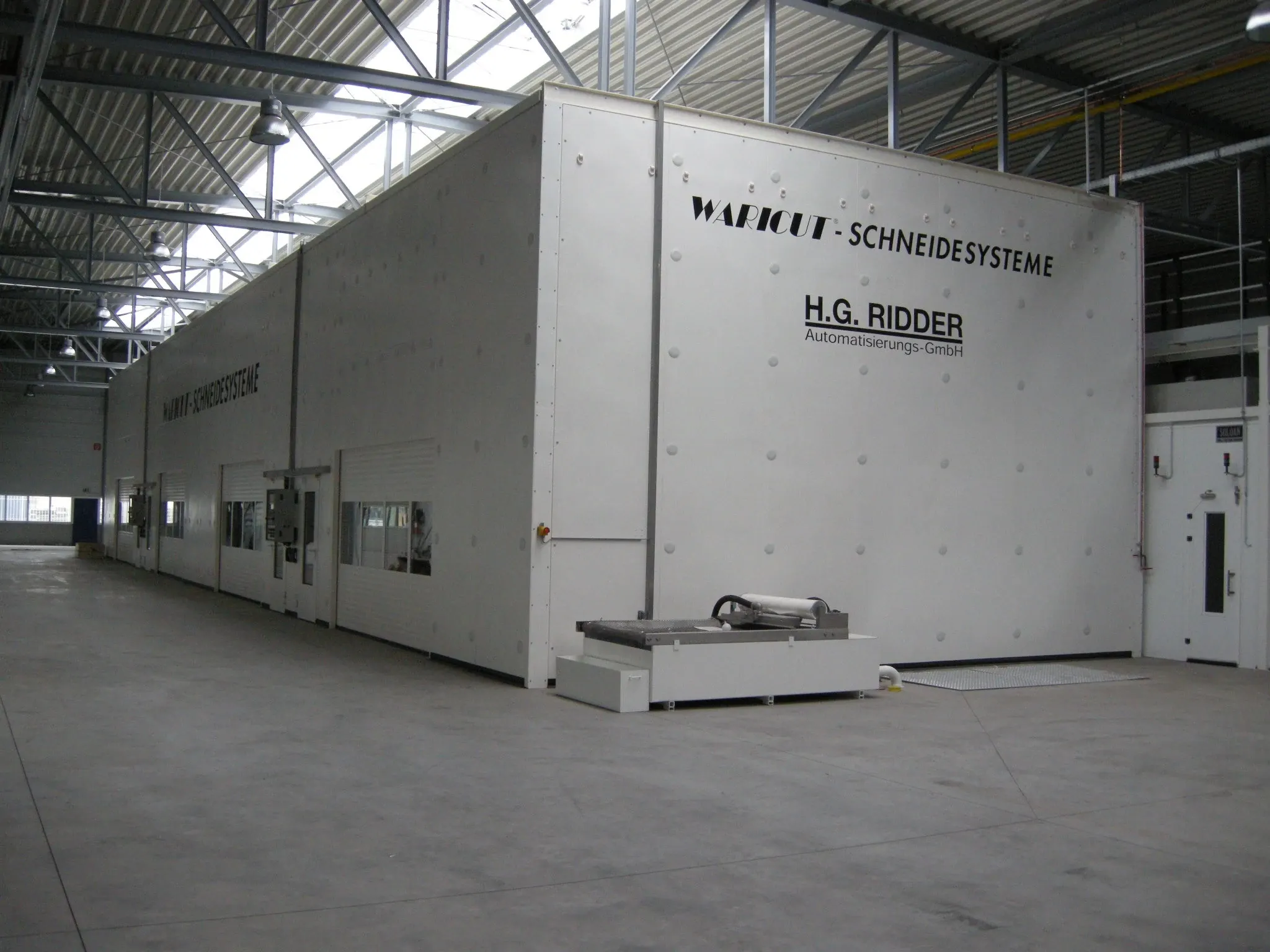 Sistema di taglio ad acqua