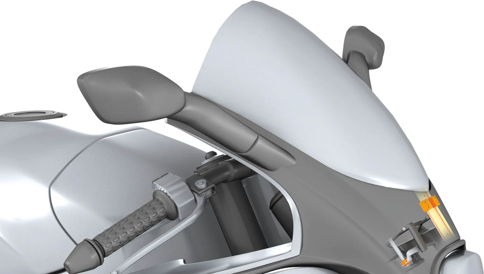 Motorbike windscreen