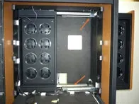 Coffre-fort pour montres - Vue latérale