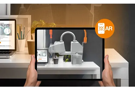 QR Code SCARA Cable Solution AR