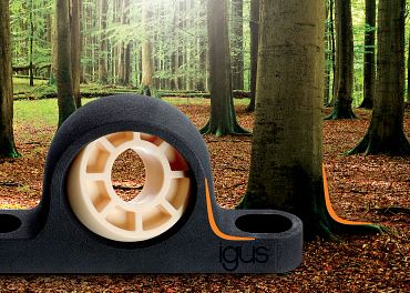 igubal pillow block and a tree