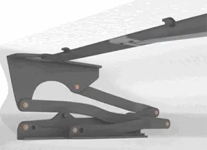 Convertible top hinge bushings