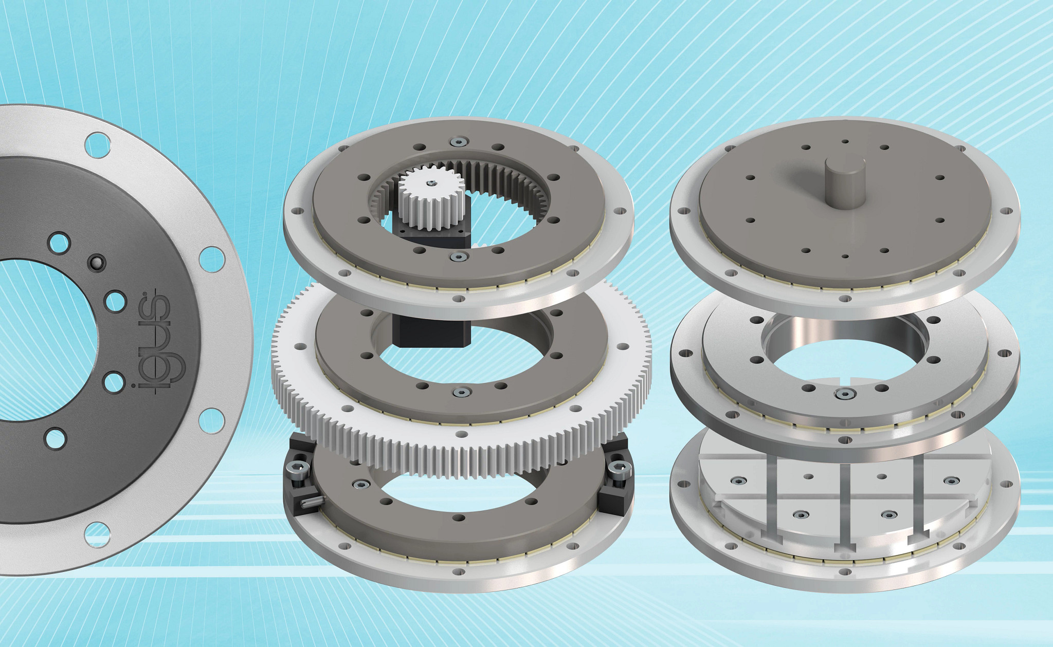 PRT slewing ring bearings