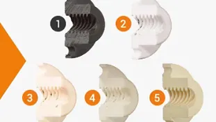 Component made from 2-component 3D printing