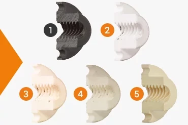 Ensaio de desgaste: porca de acionamento