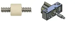 Porcas de passo rápido