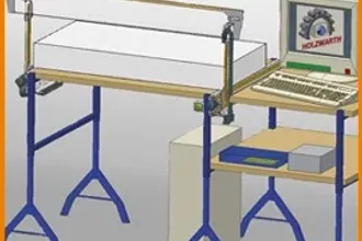 Hot wire cutting machine