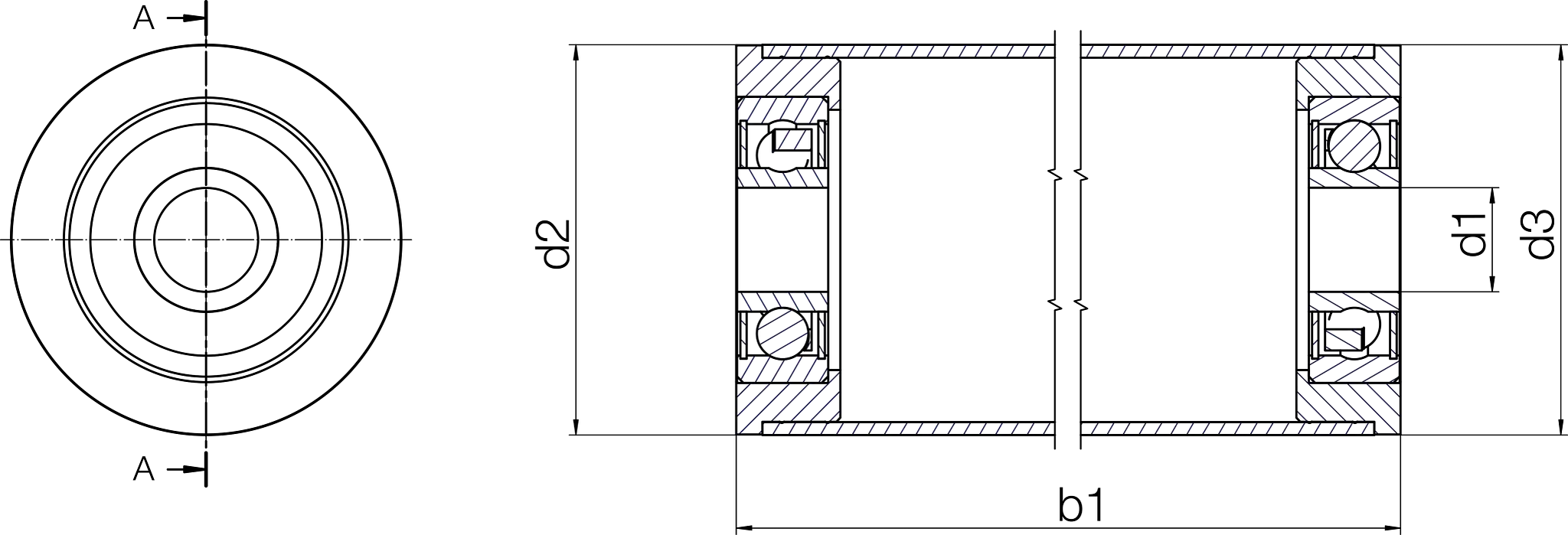 BBT-ES30-608-ZRO2-A500 technical drawing