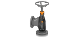 Shut-off valve with plain bearings