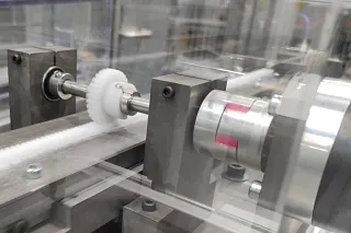 gear rack in test lab