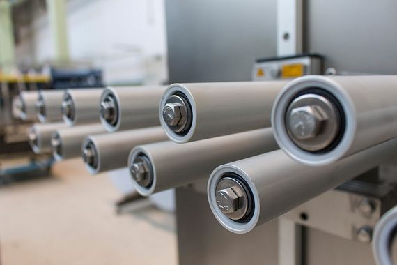 Stainless steel rollers in F&P