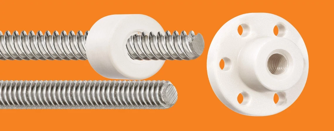 FDA compliant lead screws & nuts