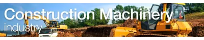 construction machinery banner