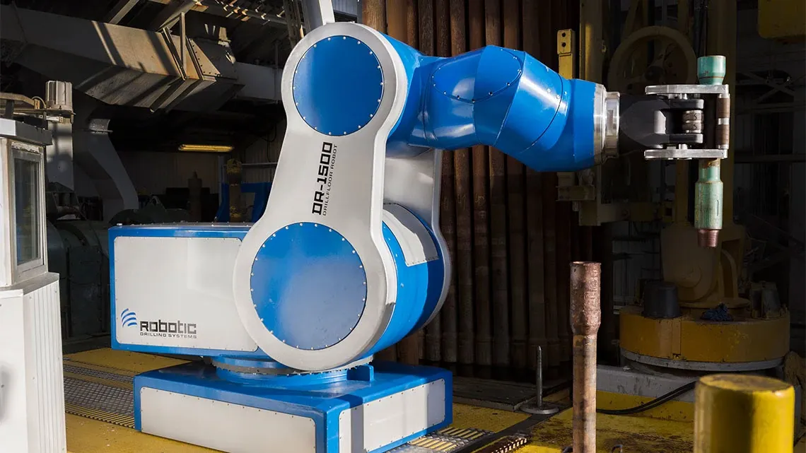 Robot voor boorplatform