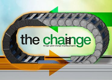 Logo of the chainge recycling program