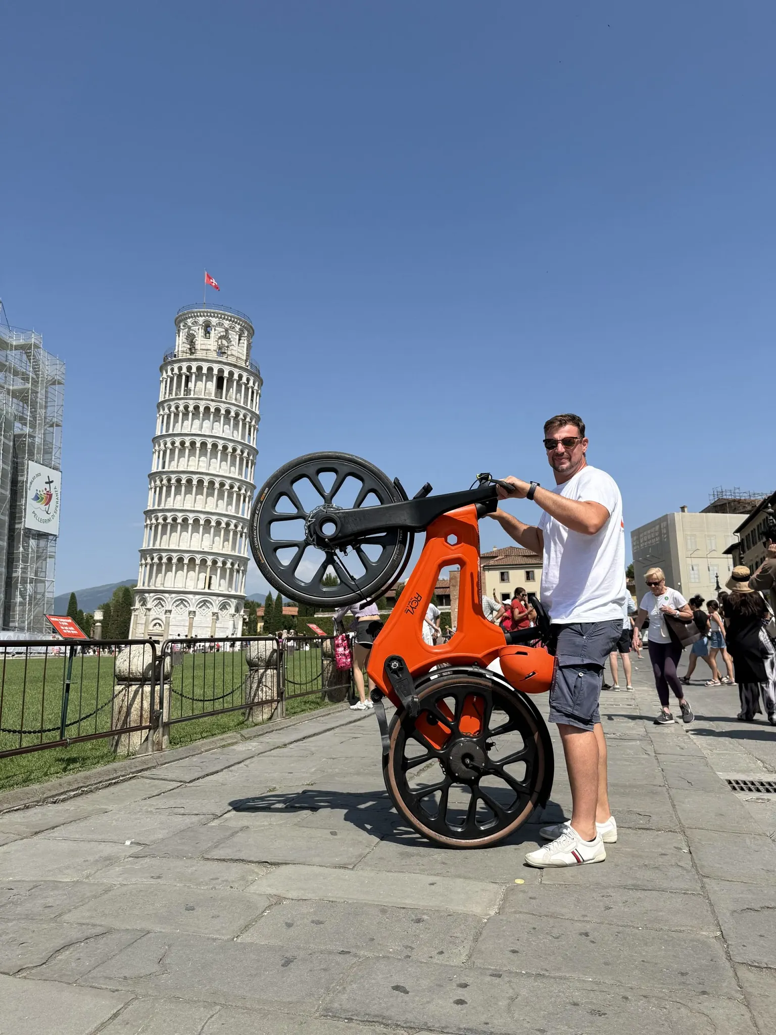 igus:bike Worldtour in Pisa, Italien