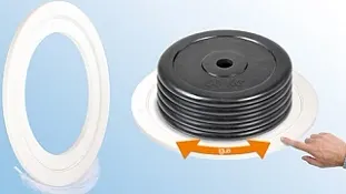 Slewing ring ball bearing