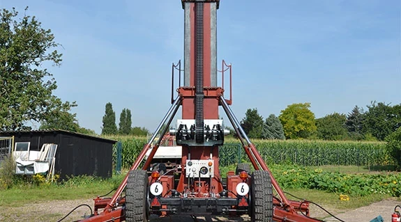 e-spool in telescopic wind machines