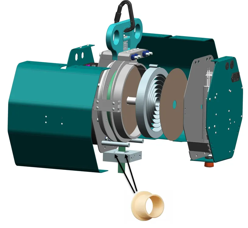 eClimber mit iglidur J-Gleitlager