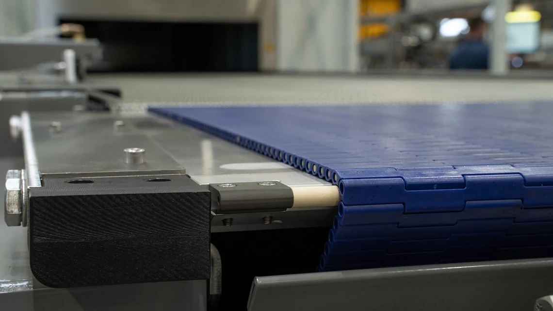 Rodillo para extremos de bandas transportadoras