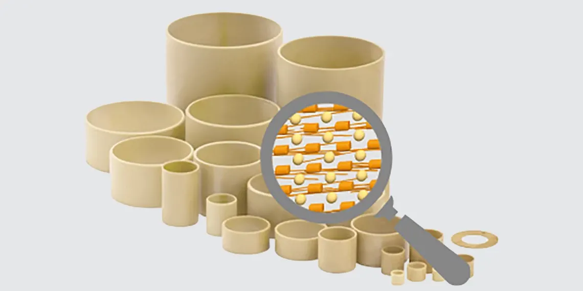 iglide material magnified