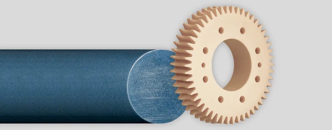 Machining CNC on-demand wear parts and custom gears