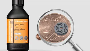 Resina para impressão 3D de peças resistentes ao desgaste