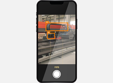 AI spare parts service: product recognition with a smartphone