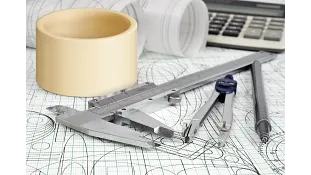 Plain bearing installation