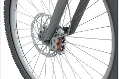 Paliers lisses dans un étrier de frein à disque