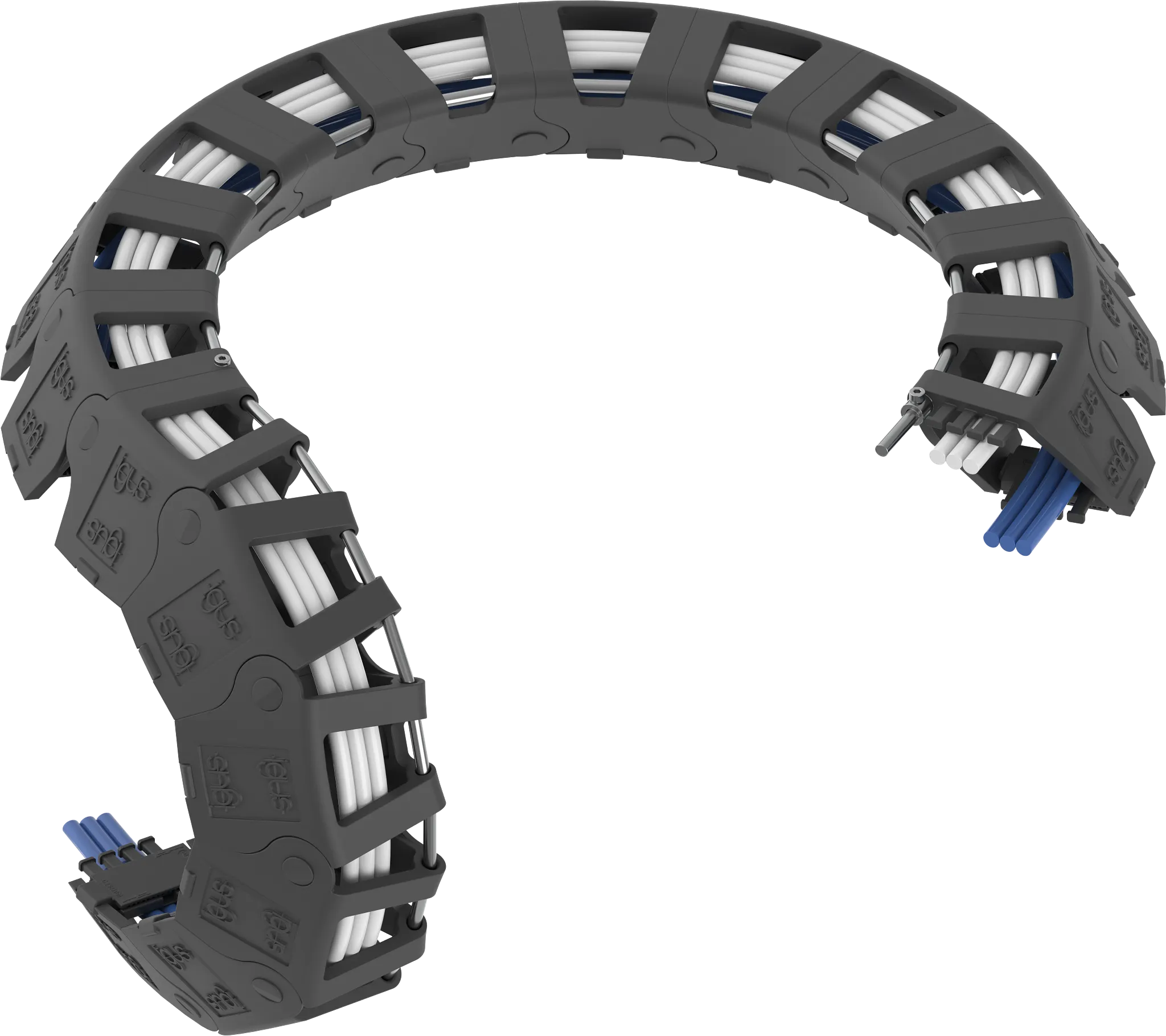 0° Drehwinkel selbsttragende twisterchain